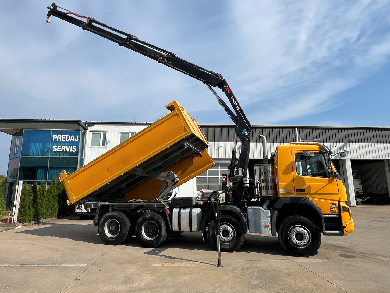 Самосвал, Автоманипулятор VOLVO FMX 460, 8x4, 2017, HIAB 188: фото 11 Самосвал, Автоманипулятор VOLVO FMX 460, 8x4, 2017, HIAB 188: фото 11