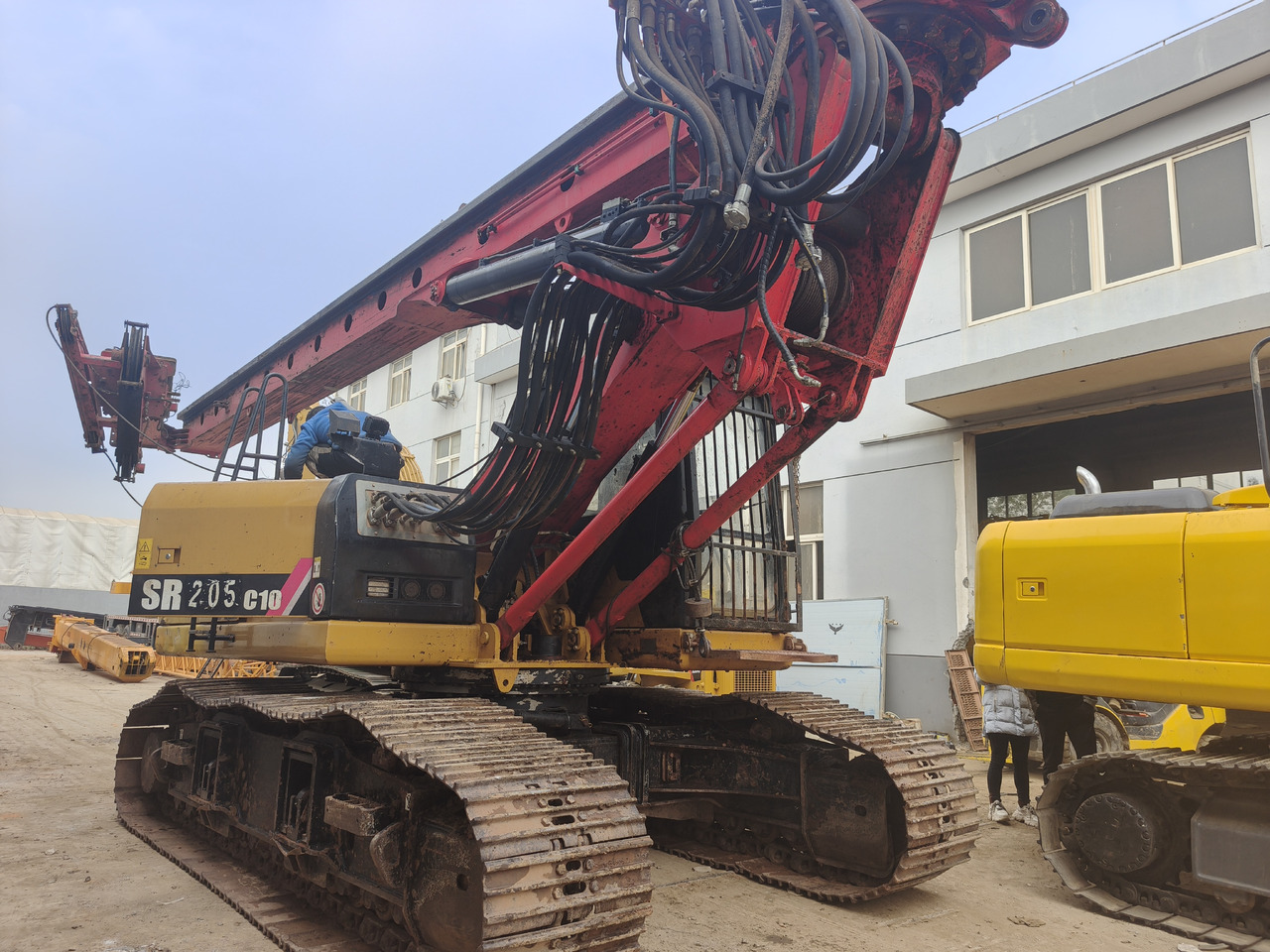 SANY SR205 Rotary Drill USED Crawler Drill rig - Буровая машина: фото 3 SANY SR205 Rotary Drill USED Crawler Drill rig - Буровая машина: фото 3