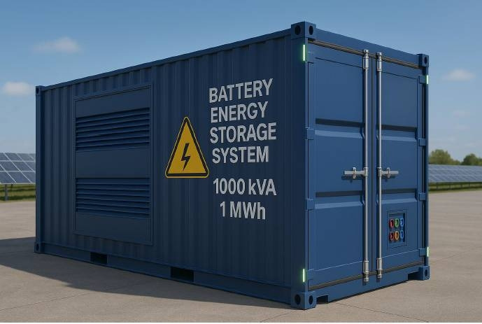 Battery container - 1MWh - 1000kVA - DPX-50701 - Электрогенератор: фото 1 Battery container - 1MWh - 1000kVA - DPX-50701 - Электрогенератор: фото 1