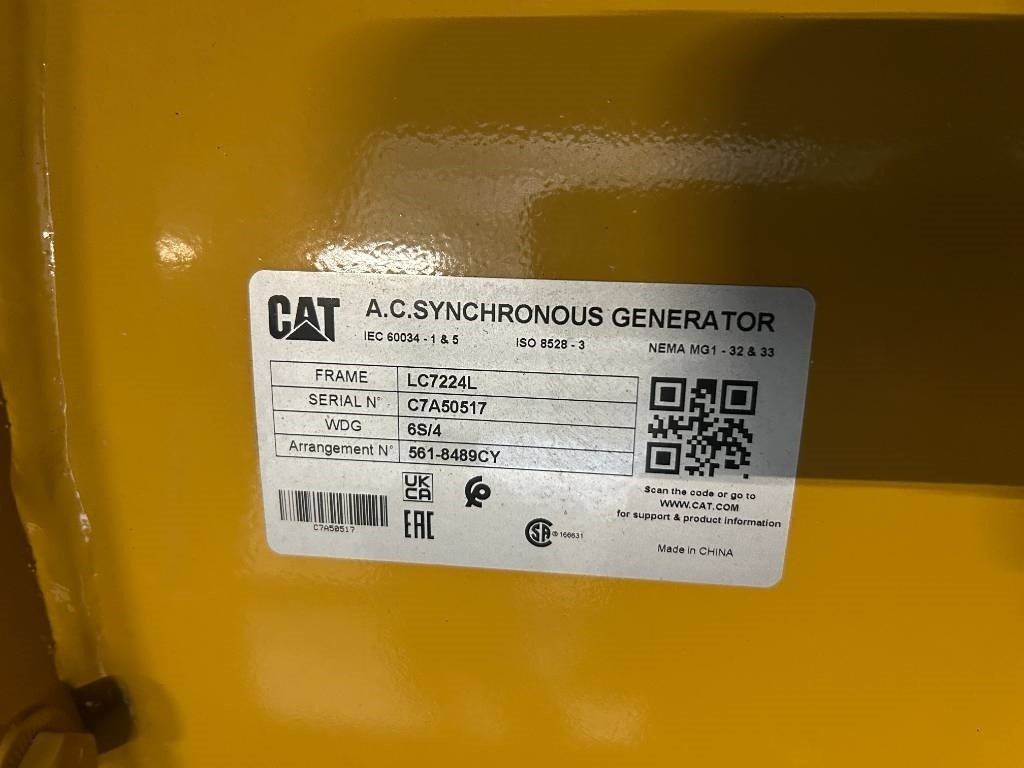 Новый Электрогенератор CAT DE850E0 - C18 - 850 kVA Generator - DPX-18032: фото 15