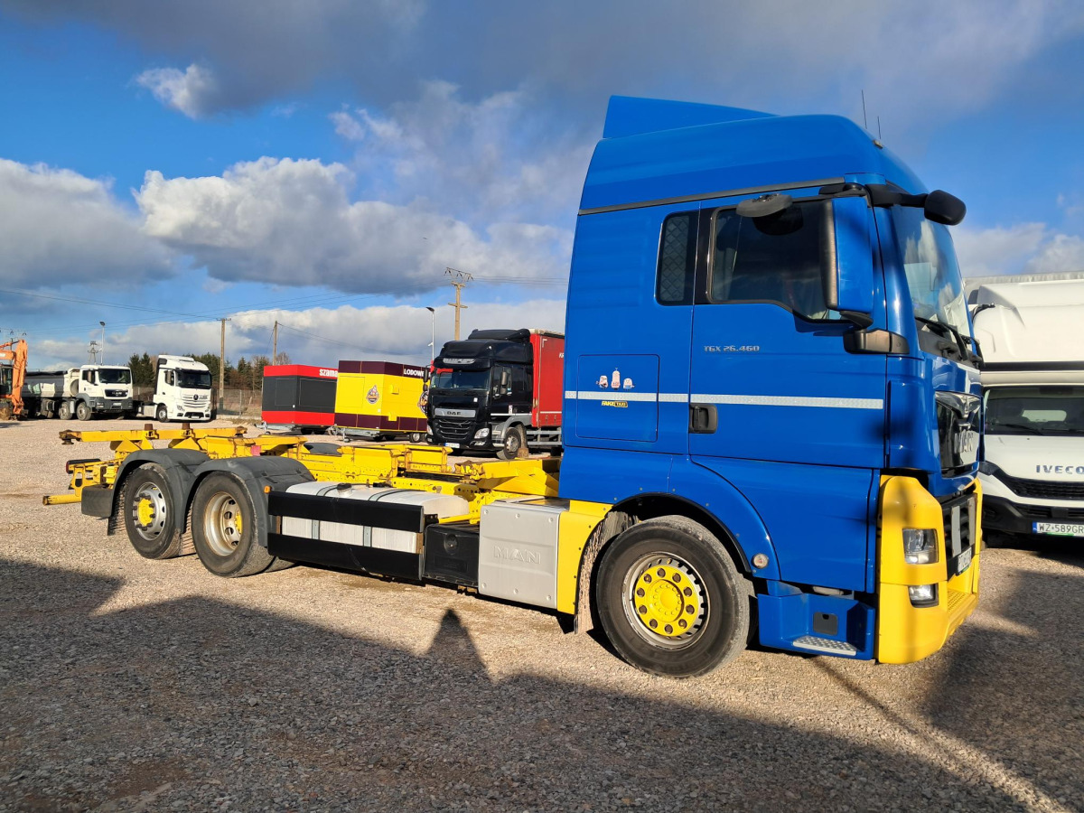 MAN TGX 26.460 BDF - Грузовик-контейнеровоз/ Сменный кузов: фото 1 MAN TGX 26.460 BDF - Грузовик-контейнеровоз/ Сменный кузов: фото 1