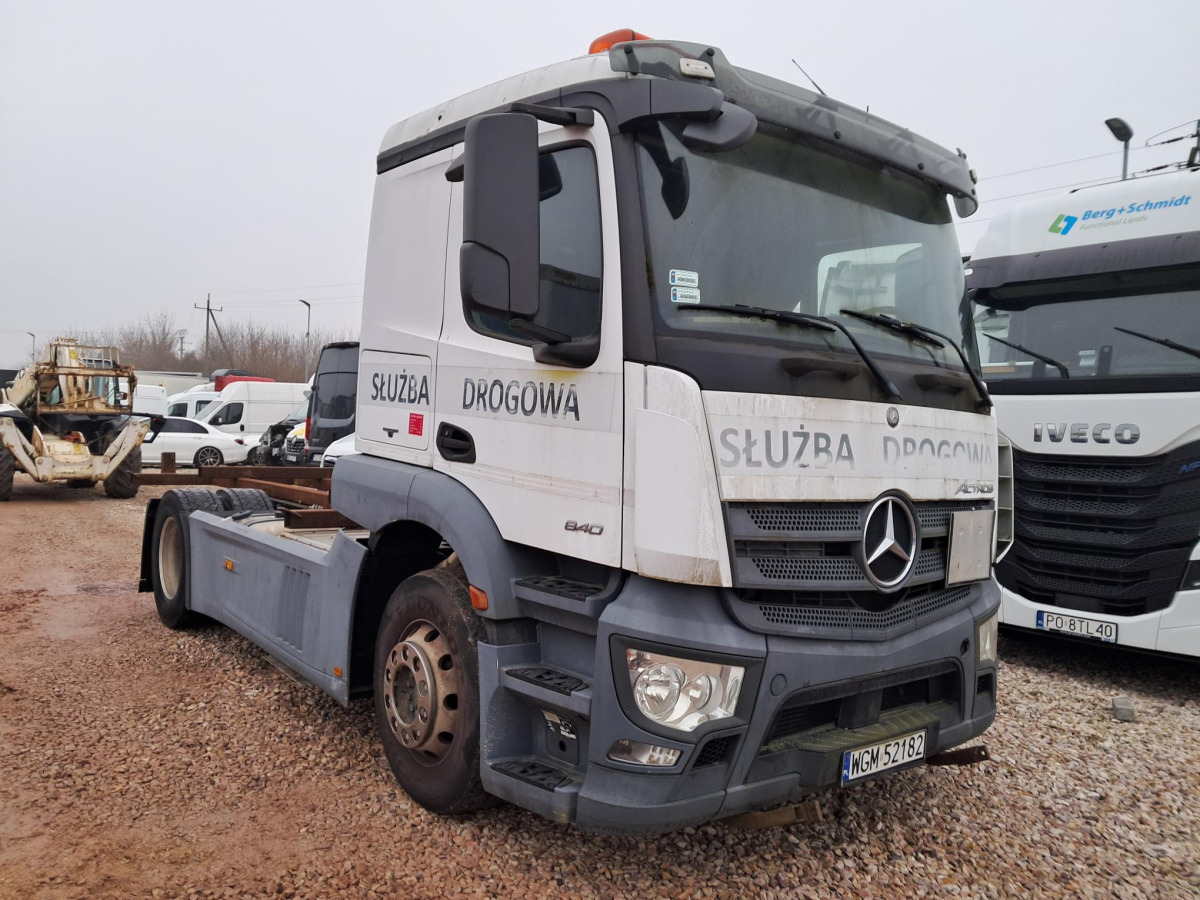 MERCEDES BENZ ACTROS DO ZABUDOWY - Грузовик-контейнеровоз/ Сменный кузов: фото 1 MERCEDES BENZ ACTROS DO ZABUDOWY - Грузовик-контейнеровоз/ Сменный кузов: фото 1