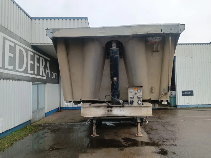 Самосвальный полуприцеп Benalu 2 Axle Alu Tipper , Spring Suspension , Drum Brakes: фото 7