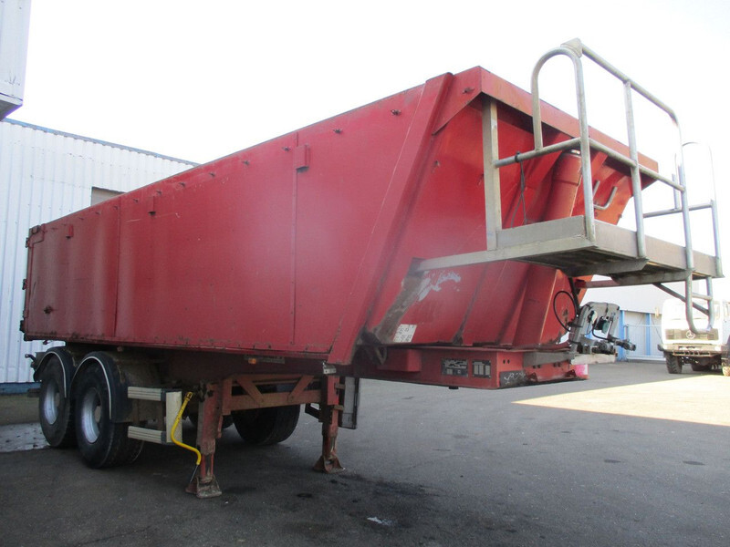 Kaiser 2x Gigant Axles , Steel tipper trailer , Drum Brakes, Spring Suspension - Самосвальный полуприцеп: фото 4 Kaiser 2x Gigant Axles , Steel tipper trailer , Drum Brakes, Spring Suspension - Самосвальный полуприцеп: фото 4