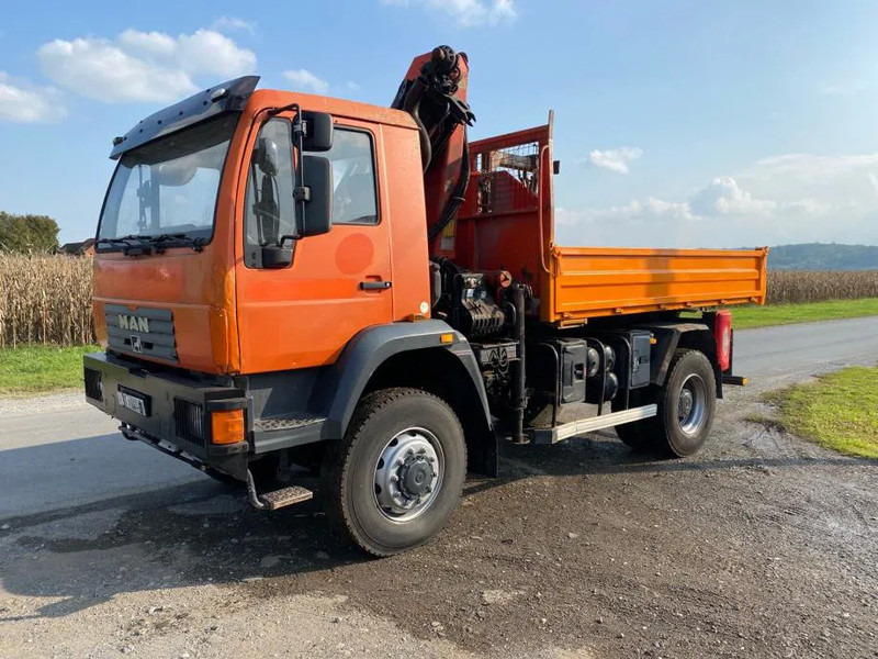 MAN LE 18-280 , 4X4 , Tipper , Palfinger PK 9501 - Самосвал, Автоманипулятор: фото 3 MAN LE 18-280 , 4X4 , Tipper , Palfinger PK 9501 - Самосвал, Автоманипулятор: фото 3