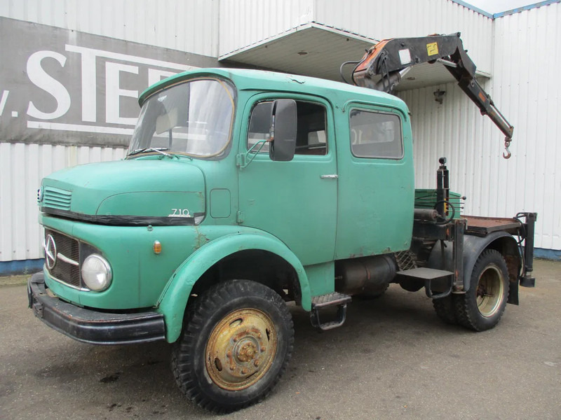 Mercedes-Benz 710 , 4x4 , Crane Hiab 5501 - Автоманипулятор: фото 1 Mercedes-Benz 710 , 4x4 , Crane Hiab 5501 - Автоманипулятор: фото 1