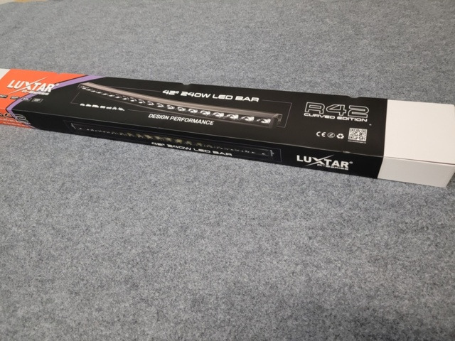 Запчасти LUXTAR® Ledramp R42 240W Curved <105cm: фото 1