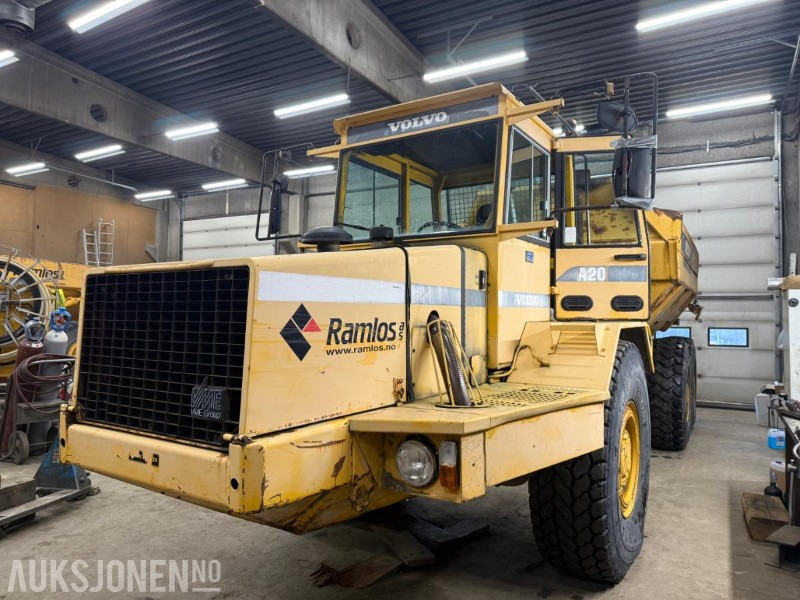1990 Volvo A20 6x6 Dumper - Внедорожный самосвал: фото 1 1990 Volvo A20 6x6 Dumper - Внедорожный самосвал: фото 1