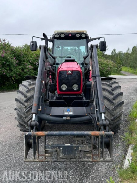 2004 Massey Ferguson 6480 Dynashift - Frontlaster med hydraulisk redskapslås - Fronthydraulikk - 40 km - Fjærende hytte - tredje funksjon - Трактор: фото 2 2004 Massey Ferguson 6480 Dynashift - Frontlaster med hydraulisk redskapslås - Fronthydraulikk - 40 km - Fjærende hytte - tredje funksjon - Трактор: фото 2