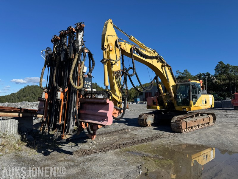 2005 Komatsu PC340 LC-7 Gravemaskin m/ Sandvik DQ440 steintrimmer - Буровая машина: фото 3 2005 Komatsu PC340 LC-7 Gravemaskin m/ Sandvik DQ440 steintrimmer - Буровая машина: фото 3