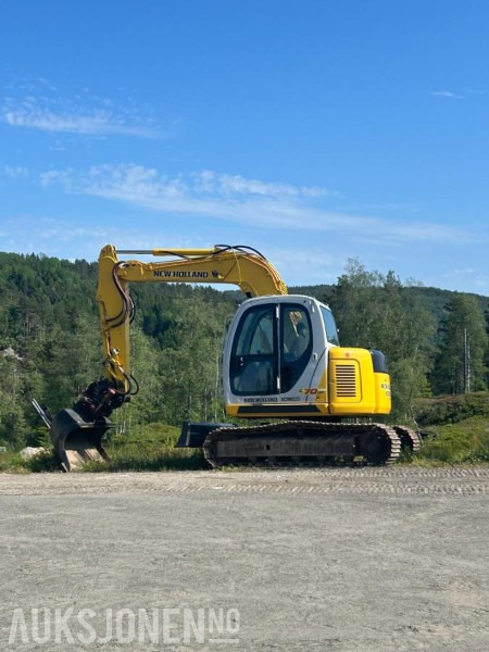 2006 New Holland Kobelco e70 mva fri med tiltrotator, pusseskuff og graveskuff - Экскаватор: фото 3 2006 New Holland Kobelco e70 mva fri med tiltrotator, pusseskuff og graveskuff - Экскаватор: фото 3