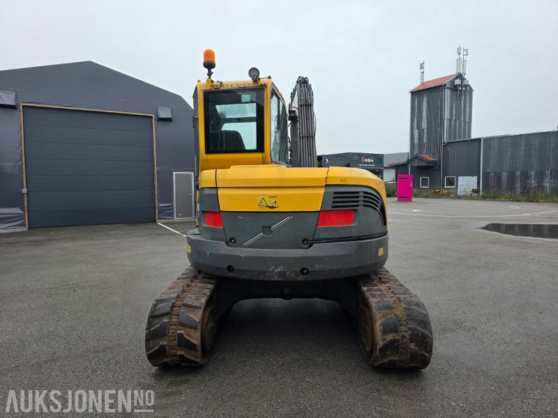 2006 Volvo ECR88 gravemaskin - Vridbar pusseskuff - Skuff 78 cm - EDT Pigghammer - Экскаватор: фото 5 2006 Volvo ECR88 gravemaskin - Vridbar pusseskuff - Skuff 78 cm - EDT Pigghammer - Экскаватор: фото 5