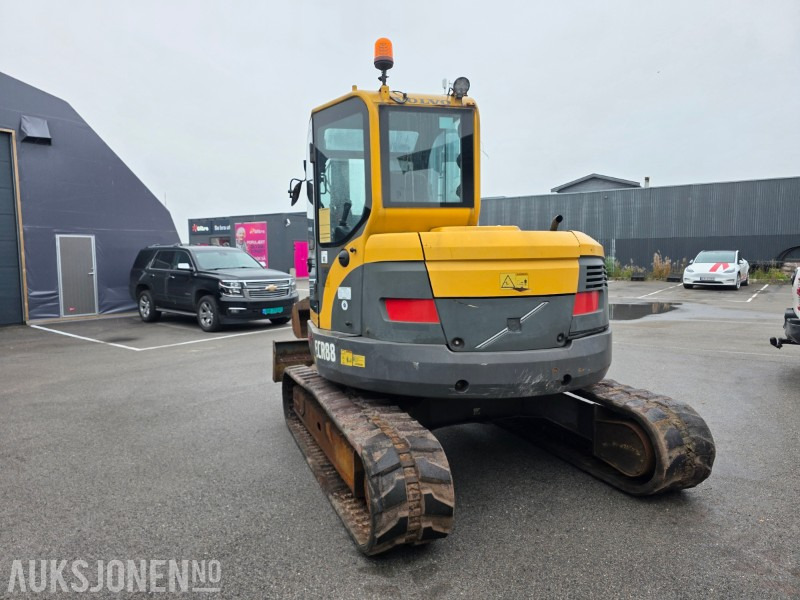 2006 Volvo ECR88 gravemaskin - Vridbar pusseskuff - Skuff 78 cm - EDT Pigghammer - Экскаватор: фото 4 2006 Volvo ECR88 gravemaskin - Vridbar pusseskuff - Skuff 78 cm - EDT Pigghammer - Экскаватор: фото 4