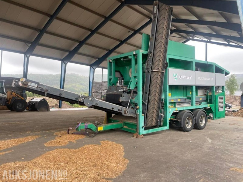 2008 Komptech MultiStar L3 mobilt sikteverk/ sorteringsverk. GOD KAPASITET. Verk: 3350 timer - Motor: 5250 timer. - Грохот: фото 1 2008 Komptech MultiStar L3 mobilt sikteverk/ sorteringsverk. GOD KAPASITET. Verk: 3350 timer - Motor: 5250 timer. - Грохот: фото 1