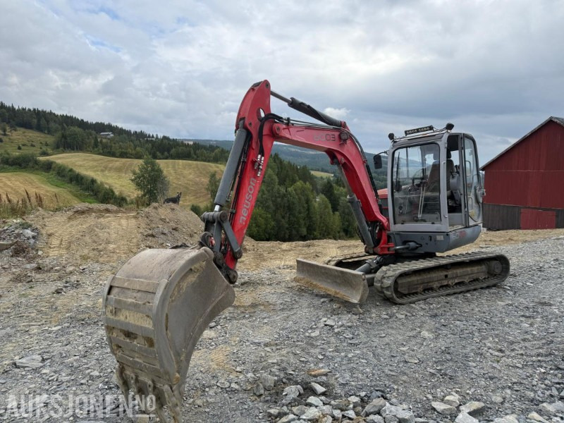 2008 Neuson 6003 minigraver m/6074 timer grave&pusseskuffe - Мини-экскаватор: фото 1 2008 Neuson 6003 minigraver m/6074 timer grave&pusseskuffe - Мини-экскаватор: фото 1