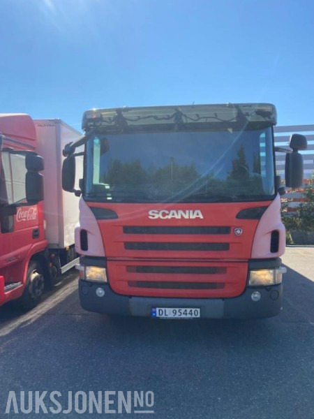 2008 Scania P230 4X2 Skapbil | 230 hk | 15 paller | Bakløfter | Hevbart tak | Rep.objekt - Грузовик с закрытым кузовом: фото 1 2008 Scania P230 4X2 Skapbil | 230 hk | 15 paller | Bakløfter | Hevbart tak | Rep.objekt - Грузовик с закрытым кузовом: фото 1