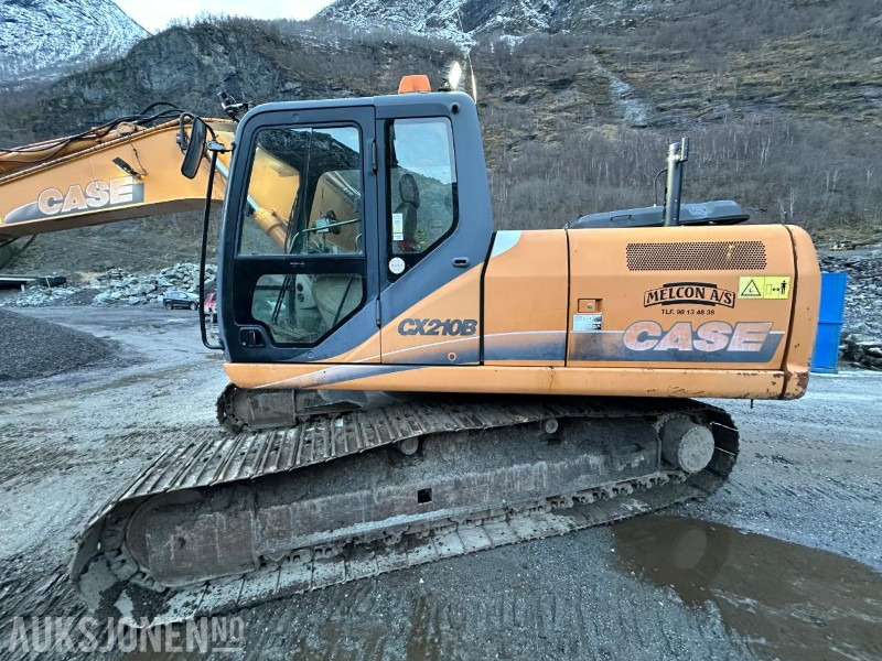2009 Case CX210B Sertifisert Beltegraver m/Montabert CPA225E boretårn - Экскаватор: фото 3 2009 Case CX210B Sertifisert Beltegraver m/Montabert CPA225E boretårn - Экскаватор: фото 3