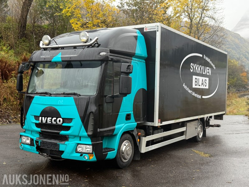 2010 Iveco Eurocargo Skapbil med bakløft og sidedør - Automat - Istrail påbygg - Грузовик с закрытым кузовом: фото 1 2010 Iveco Eurocargo Skapbil med bakløft og sidedør - Automat - Istrail påbygg - Грузовик с закрытым кузовом: фото 1