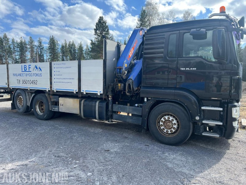 2010 MAN TGS 26.440 KRANBIL PM 22SP KRAN MED FJERNKONTROLL - Автоманипулятор: фото 4 2010 MAN TGS 26.440 KRANBIL PM 22SP KRAN MED FJERNKONTROLL - Автоманипулятор: фото 4