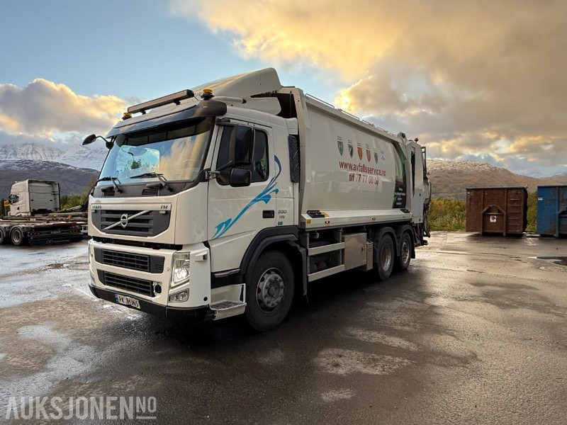 2011 Volvo FM330 6X2 Komprimatorbil 22M3 - Strøere - Baklaster - 353908KM - Мусоровоз: фото 1 2011 Volvo FM330 6X2 Komprimatorbil 22M3 - Strøere - Baklaster - 353908KM - Мусоровоз: фото 1
