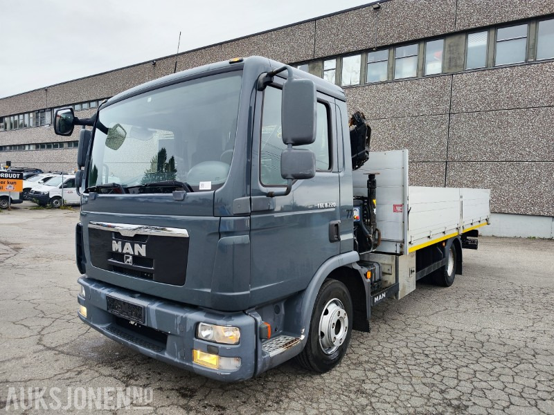2012 MAN TGL 8.220 Planbil med Hiab XS 055 B-2 HIDUO kran - Автоманипулятор: фото 2 2012 MAN TGL 8.220 Planbil med Hiab XS 055 B-2 HIDUO kran - Автоманипулятор: фото 2