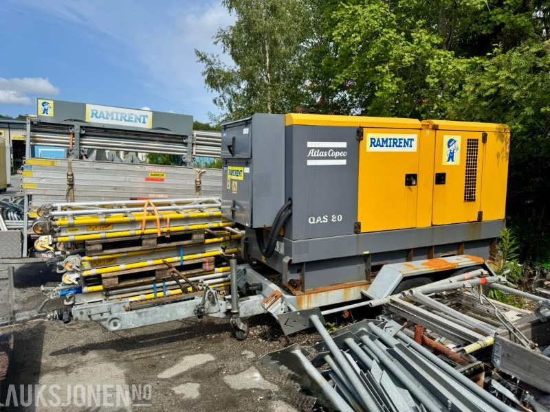 2013 Atlas Copco QAS 80 Aggregat - Timer: 10756 - Строительное оборудование: фото 5 2013 Atlas Copco QAS 80 Aggregat - Timer: 10756 - Строительное оборудование: фото 5