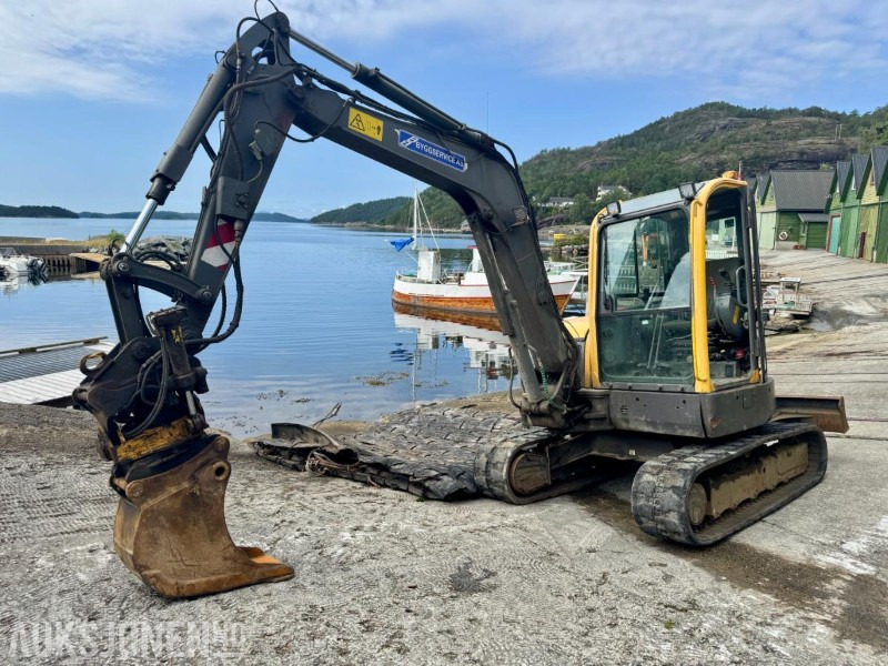 2013 Volvo ECR58 - Gravemaskin - Tiltrotator - 3. Skuffer - Sertifisert - Timer: 6477 - Мини-экскаватор: фото 1 2013 Volvo ECR58 - Gravemaskin - Tiltrotator - 3. Skuffer - Sertifisert - Timer: 6477 - Мини-экскаватор: фото 1