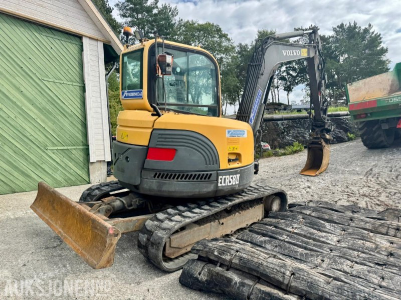2013 Volvo ECR58 - Gravemaskin - Tiltrotator - 3. Skuffer - Sertifisert - Timer: 6477 - Мини-экскаватор: фото 4 2013 Volvo ECR58 - Gravemaskin - Tiltrotator - 3. Skuffer - Sertifisert - Timer: 6477 - Мини-экскаватор: фото 4