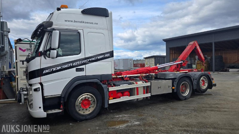 2013 Volvo FM 500 6x2 krokbil - Крюковой мультилифт: фото 1 2013 Volvo FM 500 6x2 krokbil - Крюковой мультилифт: фото 1