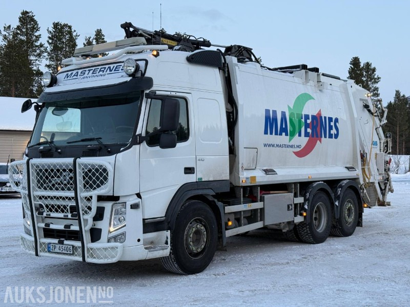 2013 Volvo FM – Renovasjonsbil – JOAB Anaconda HD – Kran – 358 257 km - Мусоровоз: фото 1 2013 Volvo FM – Renovasjonsbil – JOAB Anaconda HD – Kran – 358 257 km - Мусоровоз: фото 1