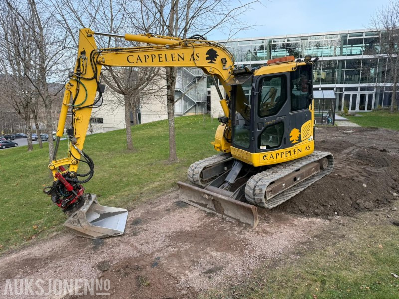 Экскаватор 2014 Komatsu PC78US-8, 8-tonn Gravemaskin med Rototilt rt30: фото 1