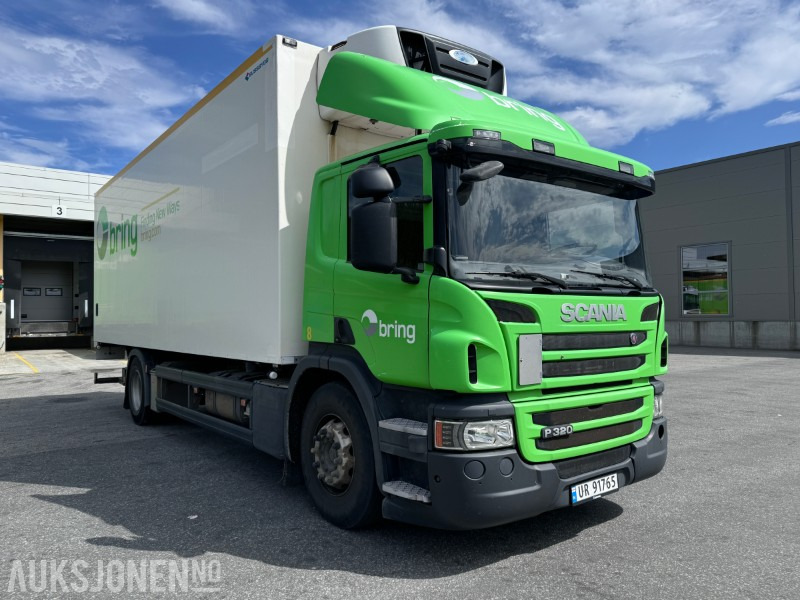 2014 Scania P320 - Skapbil med kjøl/fryse aggregat - Bakløft og sideåpning - 4x2 - Грузовик с закрытым кузовом: фото 3 2014 Scania P320 - Skapbil med kjøl/fryse aggregat - Bakløft og sideåpning - 4x2 - Грузовик с закрытым кузовом: фото 3