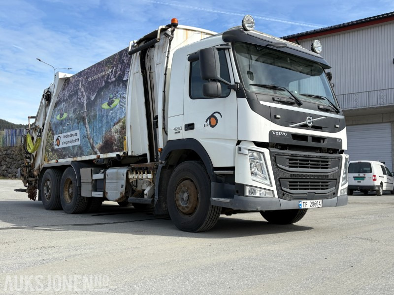 2014 Volvo FM 420 renovasjonsbil med 2-kammers løsning - Мусоровоз: фото 2 2014 Volvo FM 420 renovasjonsbil med 2-kammers løsning - Мусоровоз: фото 2