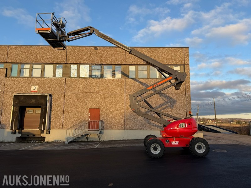 2015 Manitou 160 ATJ plus 13 knekkarmlift m/jib - Arbeidshøyde 16 m | Plattformhøyde 14,2 m | Rekkevidde 8,9 m | Kapasitet 400 kg | Diesel, 4WD - Подъёмник: фото 1 2015 Manitou 160 ATJ plus 13 knekkarmlift m/jib - Arbeidshøyde 16 m | Plattformhøyde 14,2 m | Rekkevidde 8,9 m | Kapasitet 400 kg | Diesel, 4WD - Подъёмник: фото 1