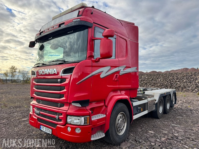 2015 Scania R-serie - EURO 6 - Krokbil 8x4 - Joab krok - Eu-godkjent til 06/26 - Крюковой мультилифт: фото 1 2015 Scania R-serie - EURO 6 - Krokbil 8x4 - Joab krok - Eu-godkjent til 06/26 - Крюковой мультилифт: фото 1
