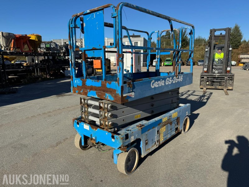 2016 Genie GS-2646 batteridreven sakselift / 10m / Årskontrollert - Подъёмник: фото 1 2016 Genie GS-2646 batteridreven sakselift / 10m / Årskontrollert - Подъёмник: фото 1