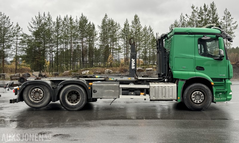 2017 MERCEDES-BENZ ACTROS 2546 6X2 KROKBIL JOAB EURO6 RETARDER VBG KAMERA LUFTFJÆRING - Крюковой мультилифт: фото 4 2017 MERCEDES-BENZ ACTROS 2546 6X2 KROKBIL JOAB EURO6 RETARDER VBG KAMERA LUFTFJÆRING - Крюковой мультилифт: фото 4