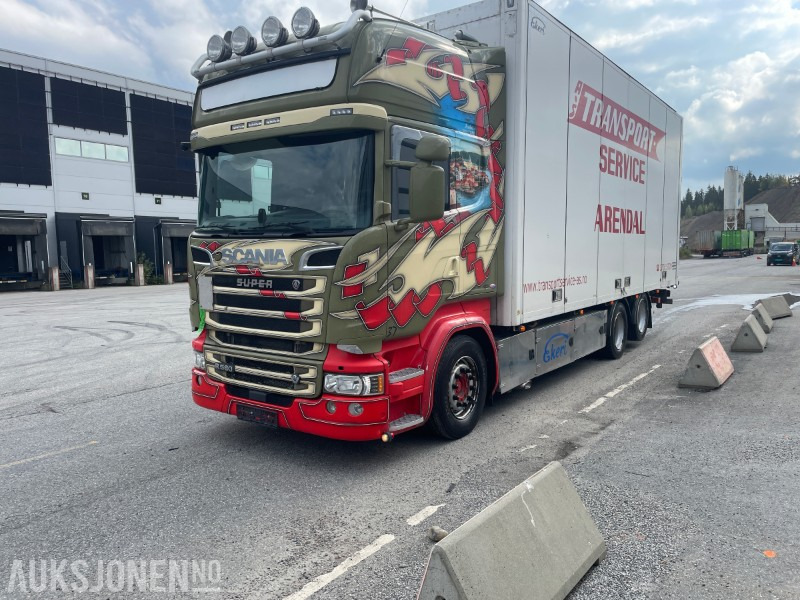 2017 Scania R-580 Ekeriskap m/full sideåpning - Грузовик с закрытым кузовом: фото 2 2017 Scania R-580 Ekeriskap m/full sideåpning - Грузовик с закрытым кузовом: фото 2