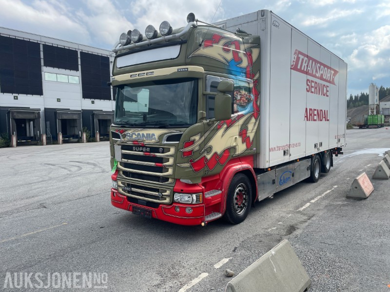 2017 Scania R-580 Ekeriskap m/full sideåpning - Грузовик с закрытым кузовом: фото 3 2017 Scania R-580 Ekeriskap m/full sideåpning - Грузовик с закрытым кузовом: фото 3