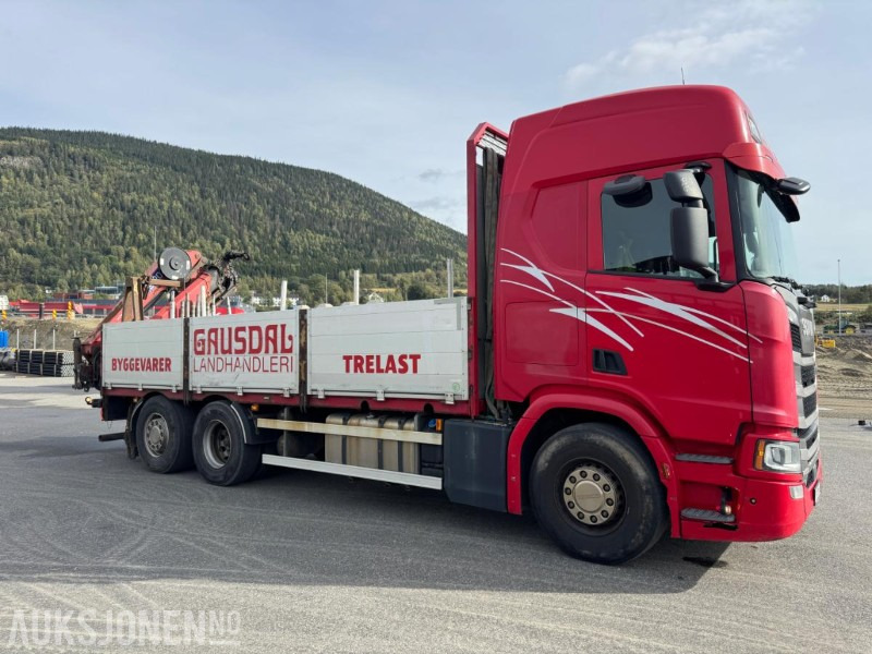 2017 Scania R500 planbil med HMF kran - Автоманипулятор: фото 5 2017 Scania R500 planbil med HMF kran - Автоманипулятор: фото 5