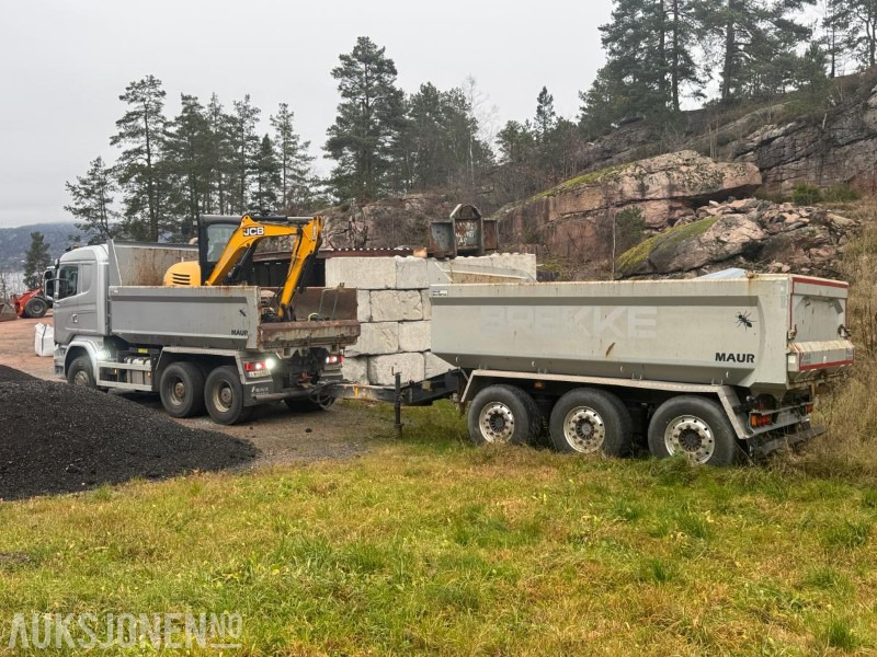 2017 Scania R730 tippbil med Maur trippelkjerre / EURO 6 / 6X4 - Самосвал: фото 2 2017 Scania R730 tippbil med Maur trippelkjerre / EURO 6 / 6X4 - Самосвал: фото 2