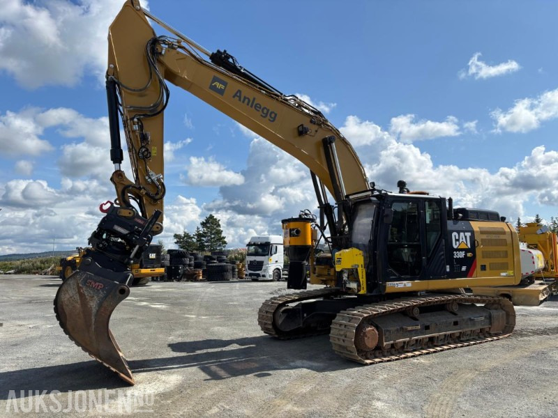 2018 Cat 330F beltegraver med BORTÅRN - Экскаватор: фото 1 2018 Cat 330F beltegraver med BORTÅRN - Экскаватор: фото 1