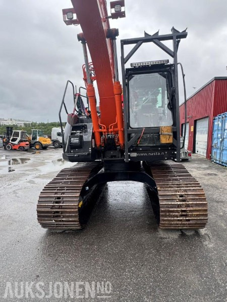 2018 Hitachi ZX 125 USL-6 Gravemaskin med Palfinger kran 17,6TM - 3 Skuffer - Personkurv - 1564T - Экскаватор: фото 5 2018 Hitachi ZX 125 USL-6 Gravemaskin med Palfinger kran 17,6TM - 3 Skuffer - Personkurv - 1564T - Экскаватор: фото 5