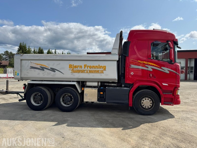 2018 Scania R580 GODT UTSTYRT TIPPBIL MED 3 AKSLET HENGER - Самосвал: фото 5 2018 Scania R580 GODT UTSTYRT TIPPBIL MED 3 AKSLET HENGER - Самосвал: фото 5