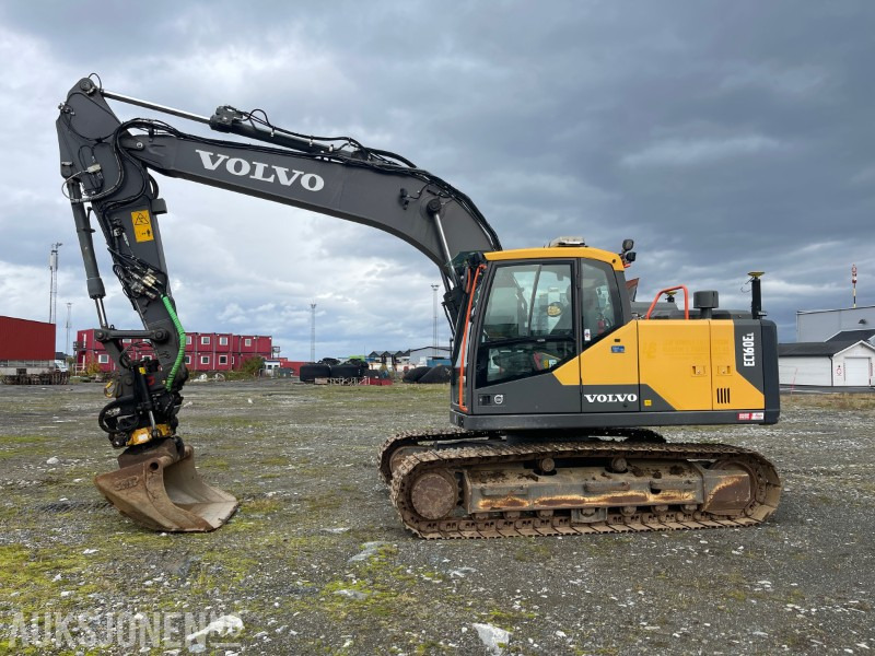 2018 Volvo EC 160 EL Gravemaskin med Engcon tiltrotator, Leica GPS, Sentralsmøring, Hk S60, 5327 timer - Экскаватор: фото 2 2018 Volvo EC 160 EL Gravemaskin med Engcon tiltrotator, Leica GPS, Sentralsmøring, Hk S60, 5327 timer - Экскаватор: фото 2