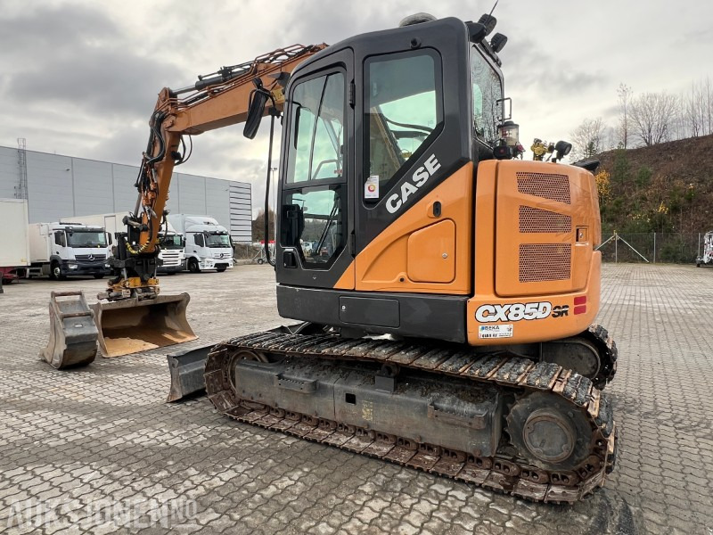 2019 Case CX85D SR, Tilt med gripekasett, to skuffer, sentralsmøring - Экскаватор: фото 3 2019 Case CX85D SR, Tilt med gripekasett, to skuffer, sentralsmøring - Экскаватор: фото 3