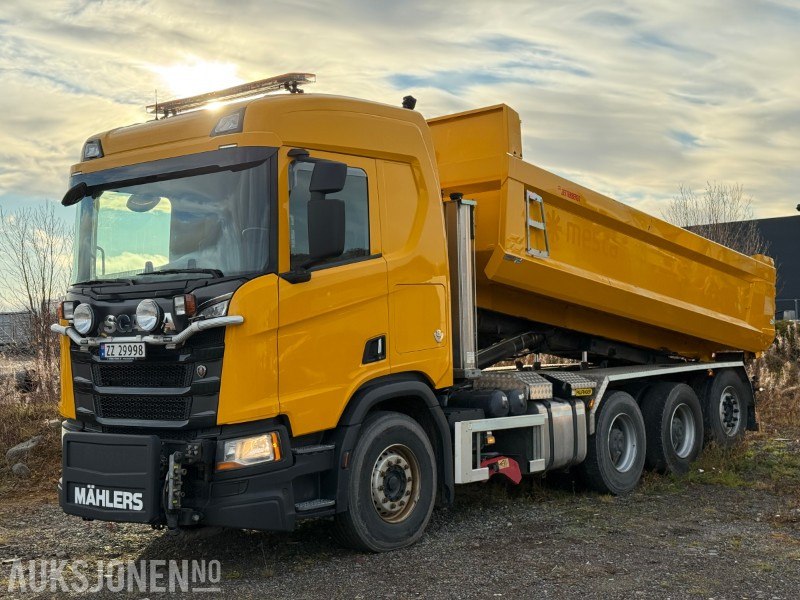 2019 Scania R580 8x4 - Krokbil - Brøyterigget - Underliggende skjær - Крюковой мультилифт: фото 1 2019 Scania R580 8x4 - Krokbil - Brøyterigget - Underliggende skjær - Крюковой мультилифт: фото 1