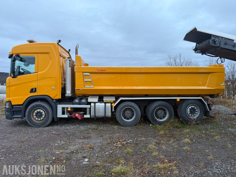2019 Scania R580 8x4 - Krokbil - Brøyterigget - Underliggende skjær - Крюковой мультилифт: фото 5 2019 Scania R580 8x4 - Krokbil - Brøyterigget - Underliggende skjær - Крюковой мультилифт: фото 5