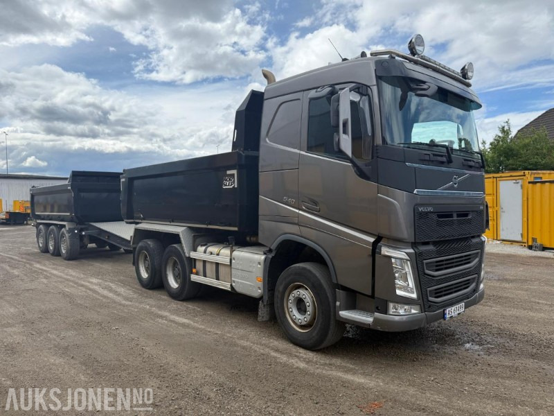 2019 VOLVO FH500 TIPPBIL M/MAUR BILPÅBYGG TRIPPELKJERRE SERVICEHISTORIKK LAV KM 6X4 EURO 6 - Самосвал: фото 2 2019 VOLVO FH500 TIPPBIL M/MAUR BILPÅBYGG TRIPPELKJERRE SERVICEHISTORIKK LAV KM 6X4 EURO 6 - Самосвал: фото 2