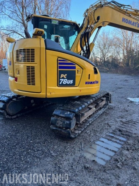 2021 Komatsu PC78 Beltegraver - Rotortilt - Kamera - 3 skuffer - 1870 Arbeidstimer - Экскаватор: фото 5 2021 Komatsu PC78 Beltegraver - Rotortilt - Kamera - 3 skuffer - 1870 Arbeidstimer - Экскаватор: фото 5